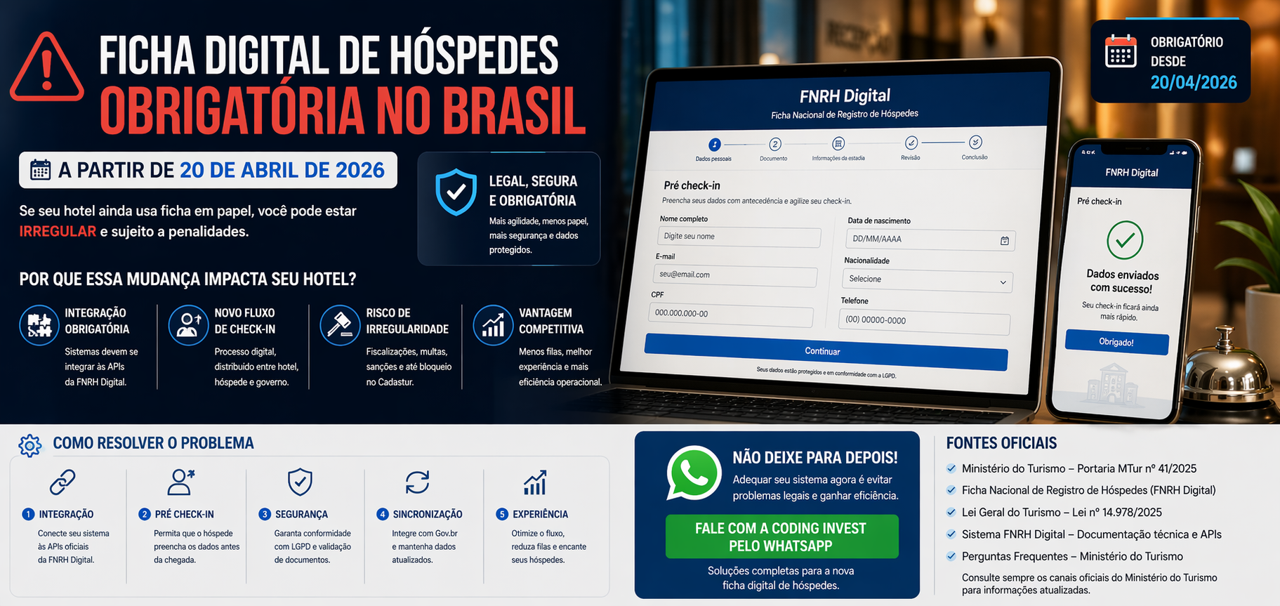 FNRH Digital é Obrigatório