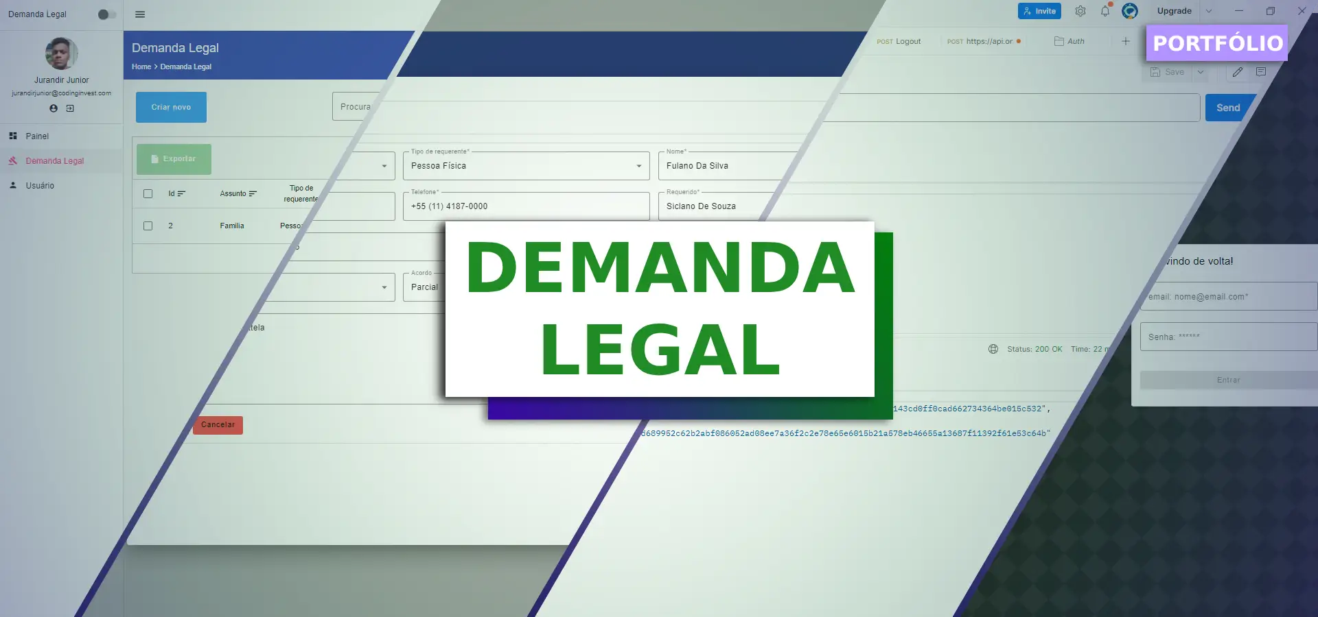 Projeto Demanda Legal