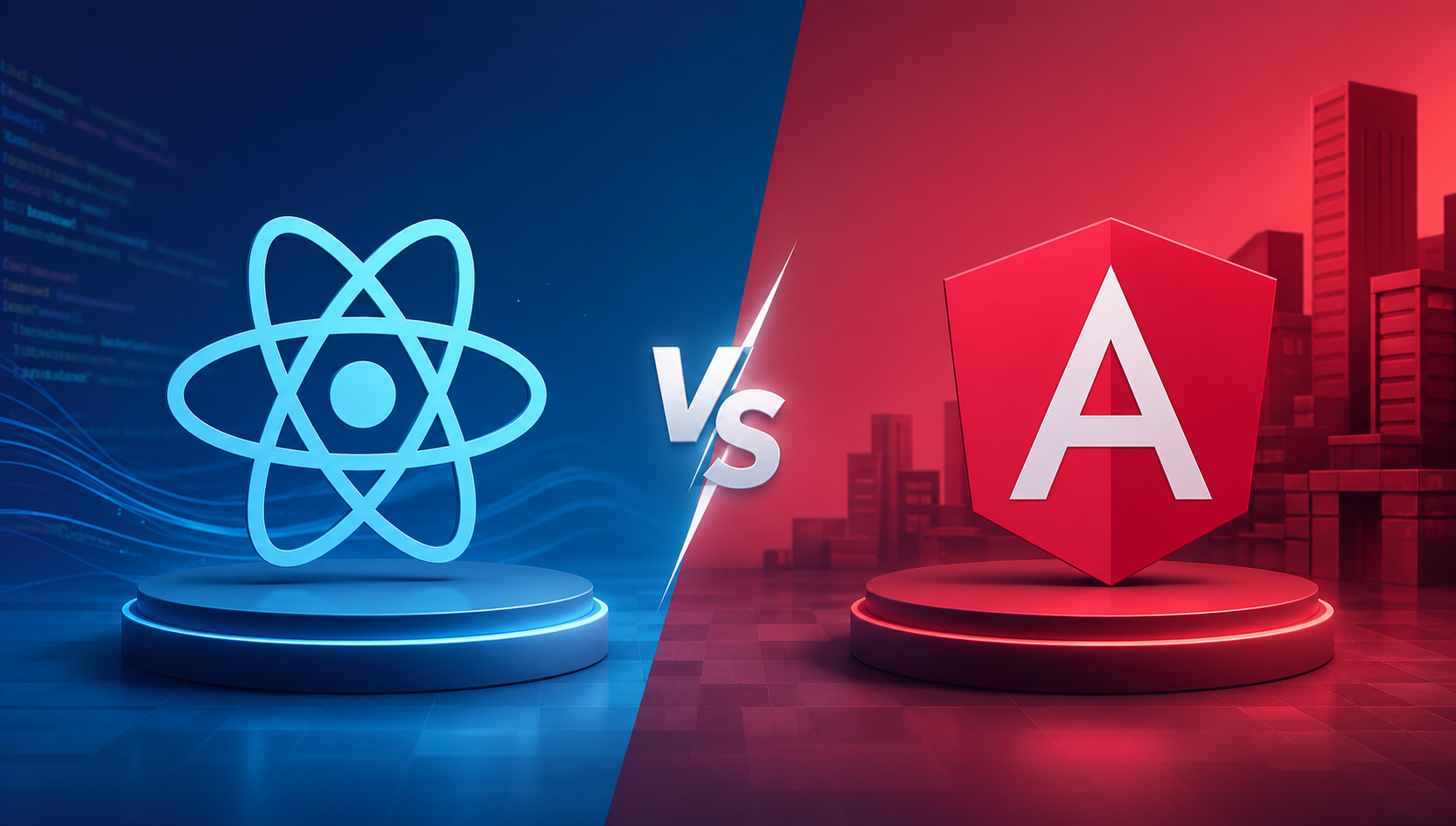 React vs Angular em 2026